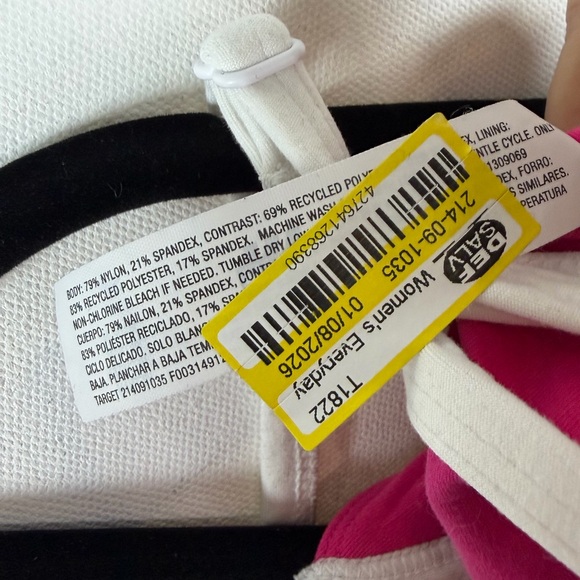 Women's Everyday Soft Wrap Active Dress - All In Motion - Pink - S - Picture 7 of 8